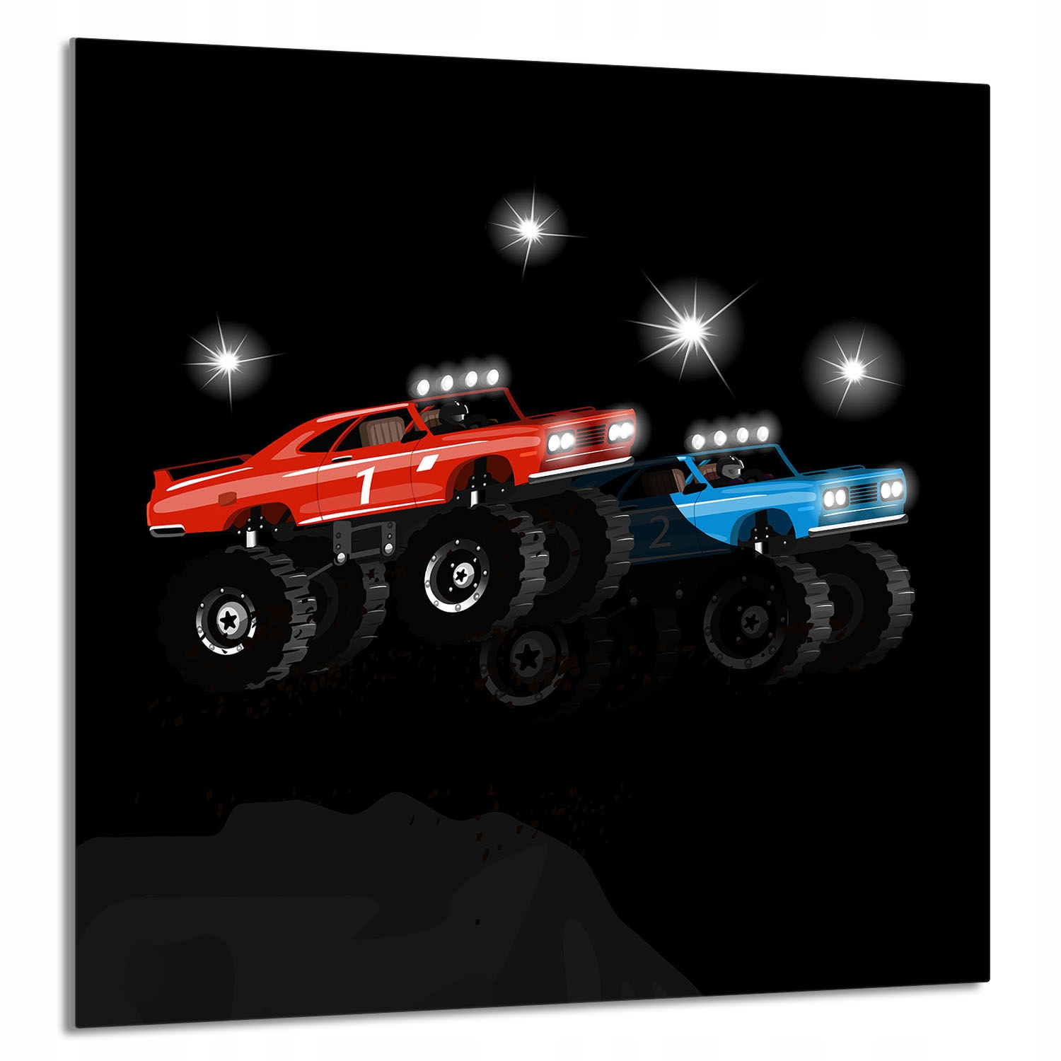 Skleněný Panel Do Kuchyně 60x65 Auto Tvrzené Sklo