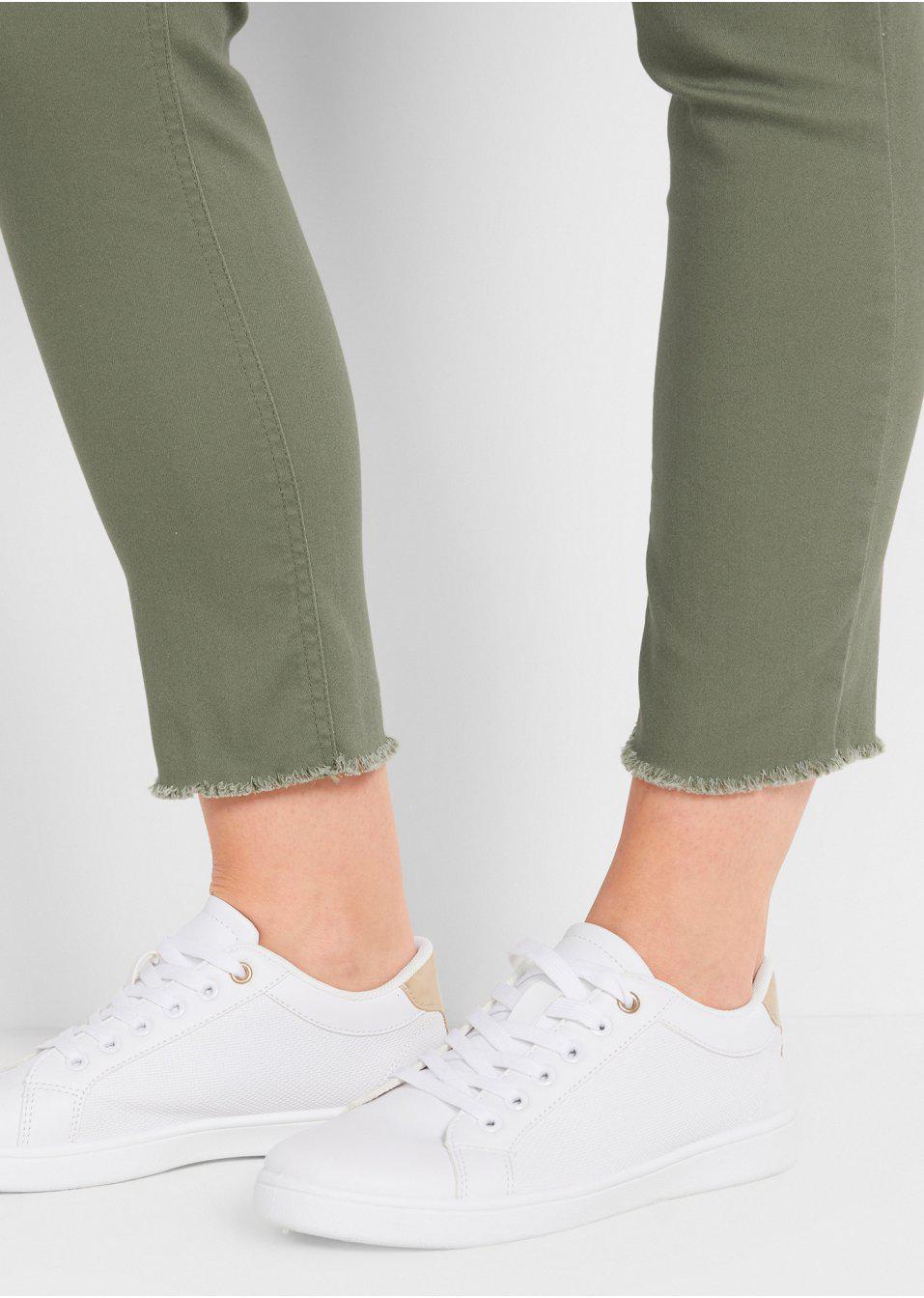 SPODNIE CIĄŻOWE PROSTE 8GP BONPRIX 40 Fason rurki