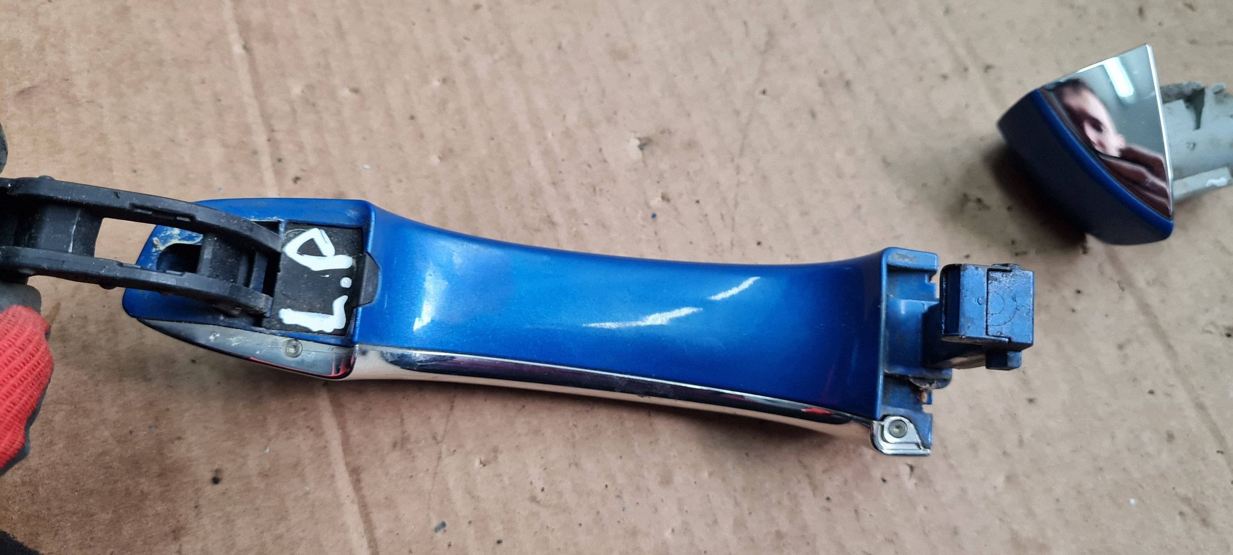 A6 C7 4G handle door left left CHROM rear part rear A7 4G 4H0837205B