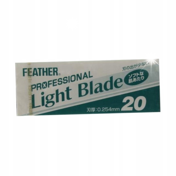 Japonské žiletky Feather Light Blade PL-20 20 Ks