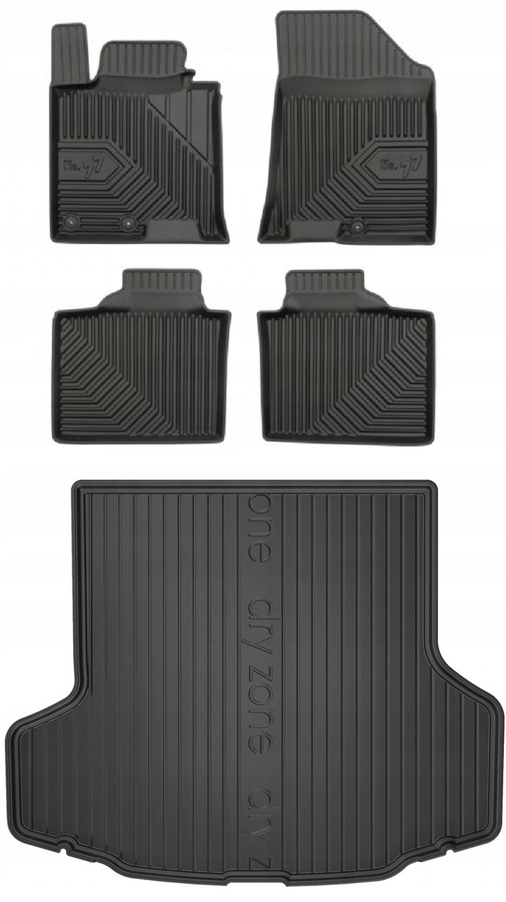Set 77 Koberce a rohože Hyundai i40 Kombi 2011-2019