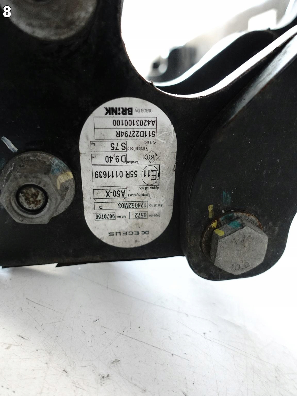 RENAULT KANGOO III MERCEDES CITAN W420 II 21- tow sider rear part