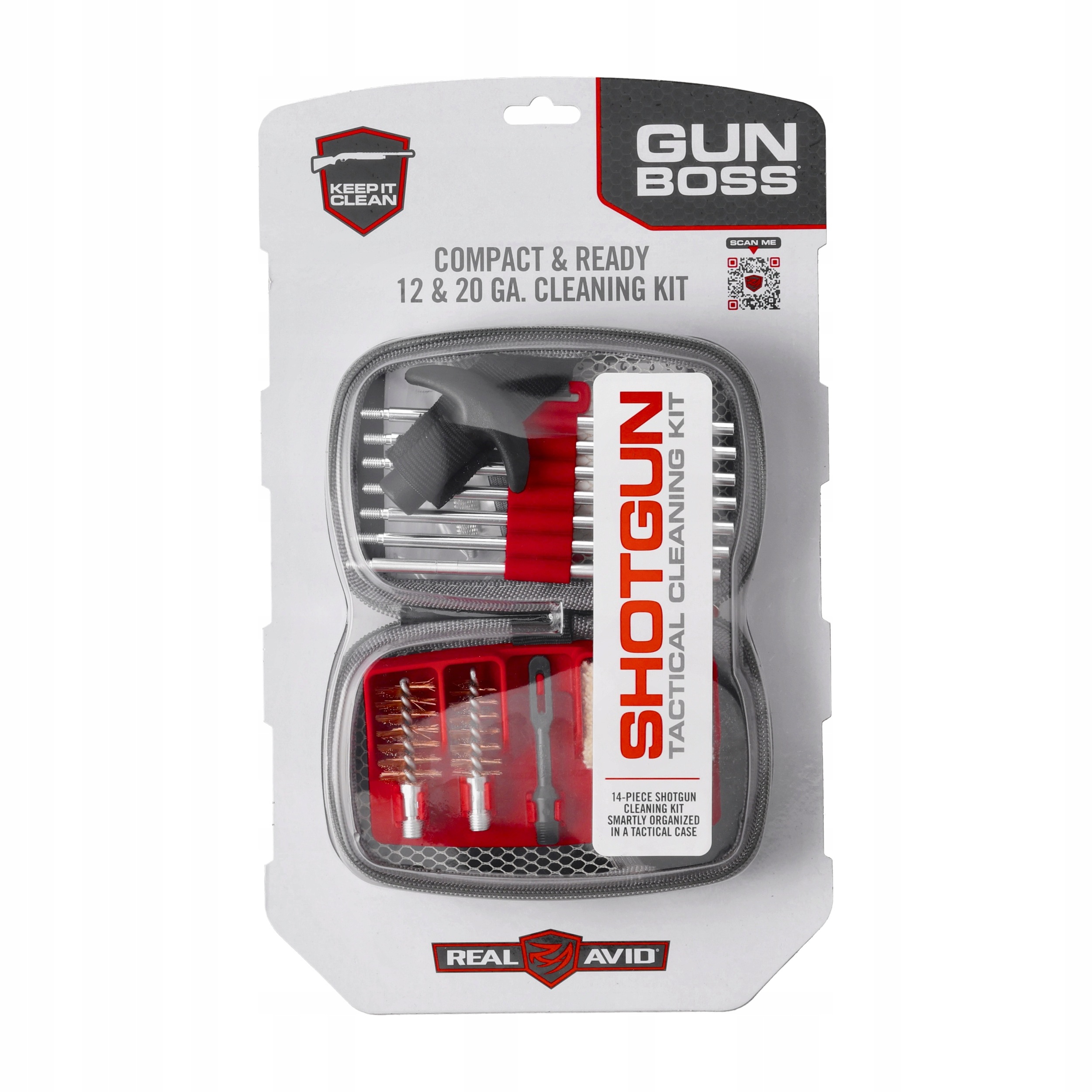 Sada na čištění pušky Real Avid Gun Boss Shotgun Cleaning