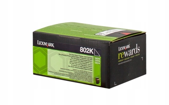 Toner Lexmark 80C20K0 K Originál čierny CX310 CX410 CX510