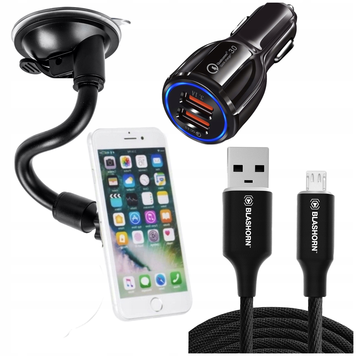 Nabíječka Magnetický držák Sada do auta