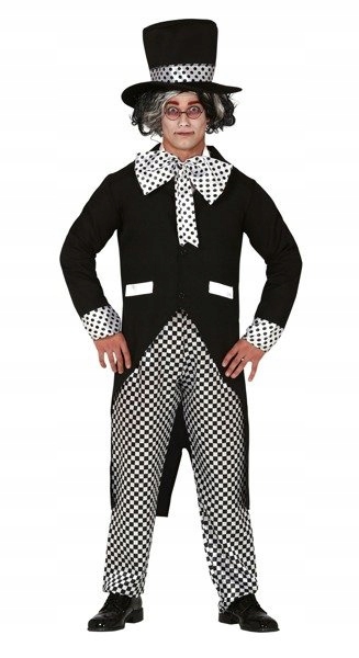Kostým Bláznivý Klobouk Kloboučníka Halloween L