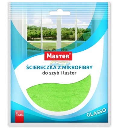 

Master Glasso Ściereczka z Mikrofibry do Szyb 1szt