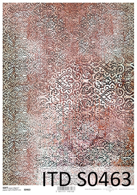 Papier Soft S0463 cienki A4 decoupage