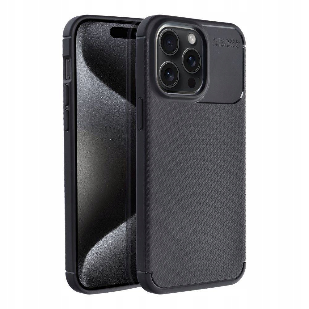 Etui Carbon Premium Do Iphone 15 Pro Max Czarny