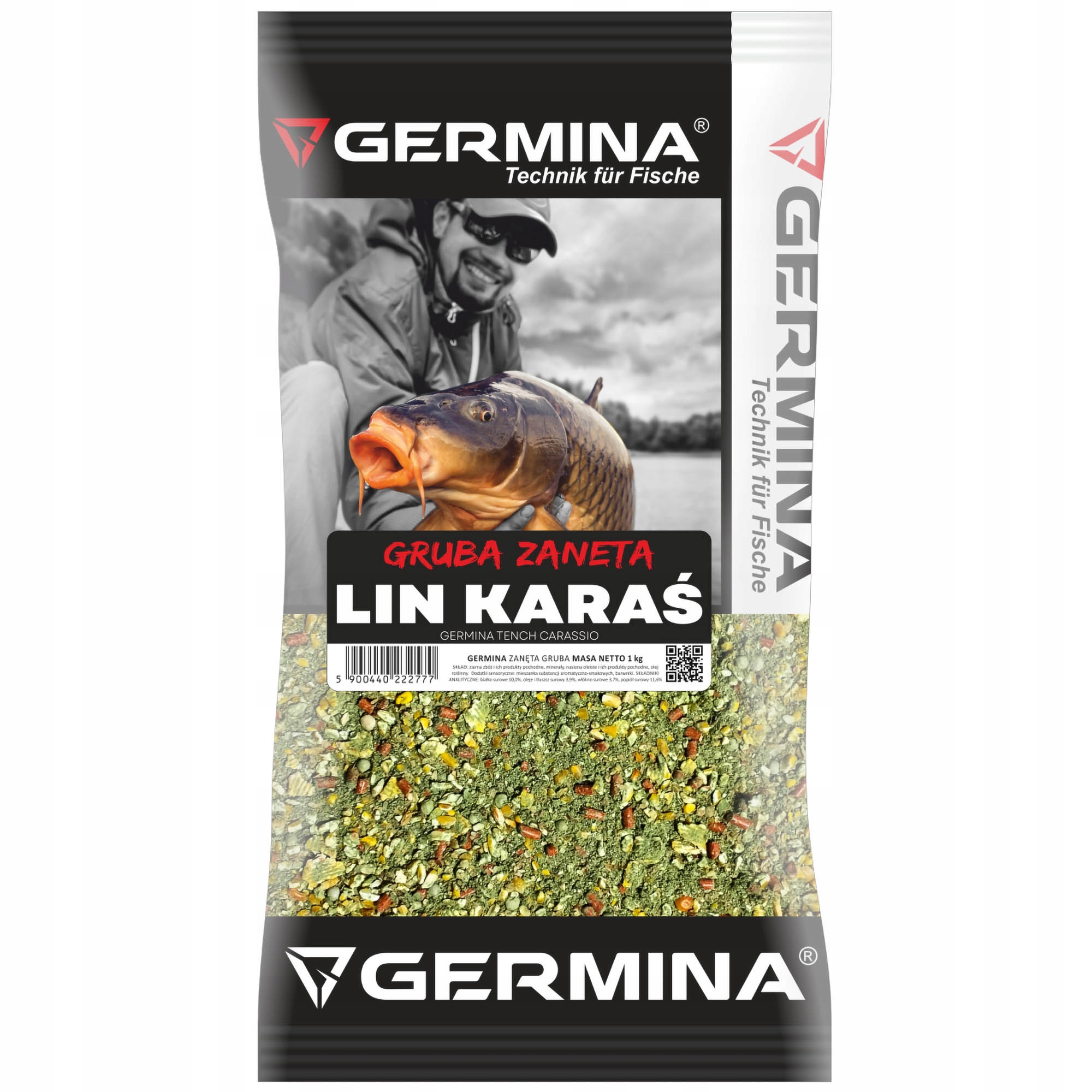 Zanęta Wędkarska Germina Gruba Zanęta Lin Karaś 1KG