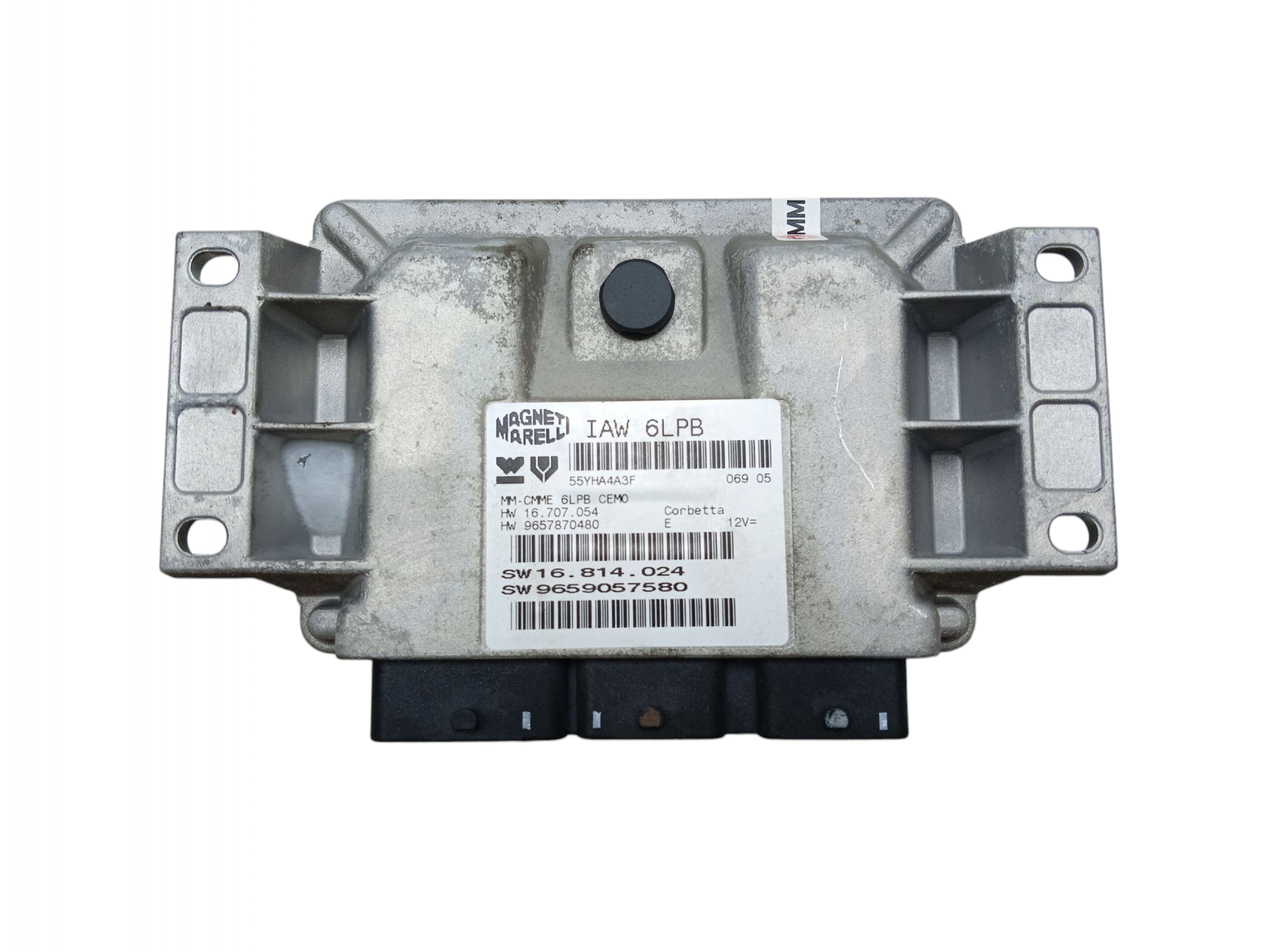computer control unit PEUGEOT 307 (2001-2005) 2.0 16V 140KM 9659057580