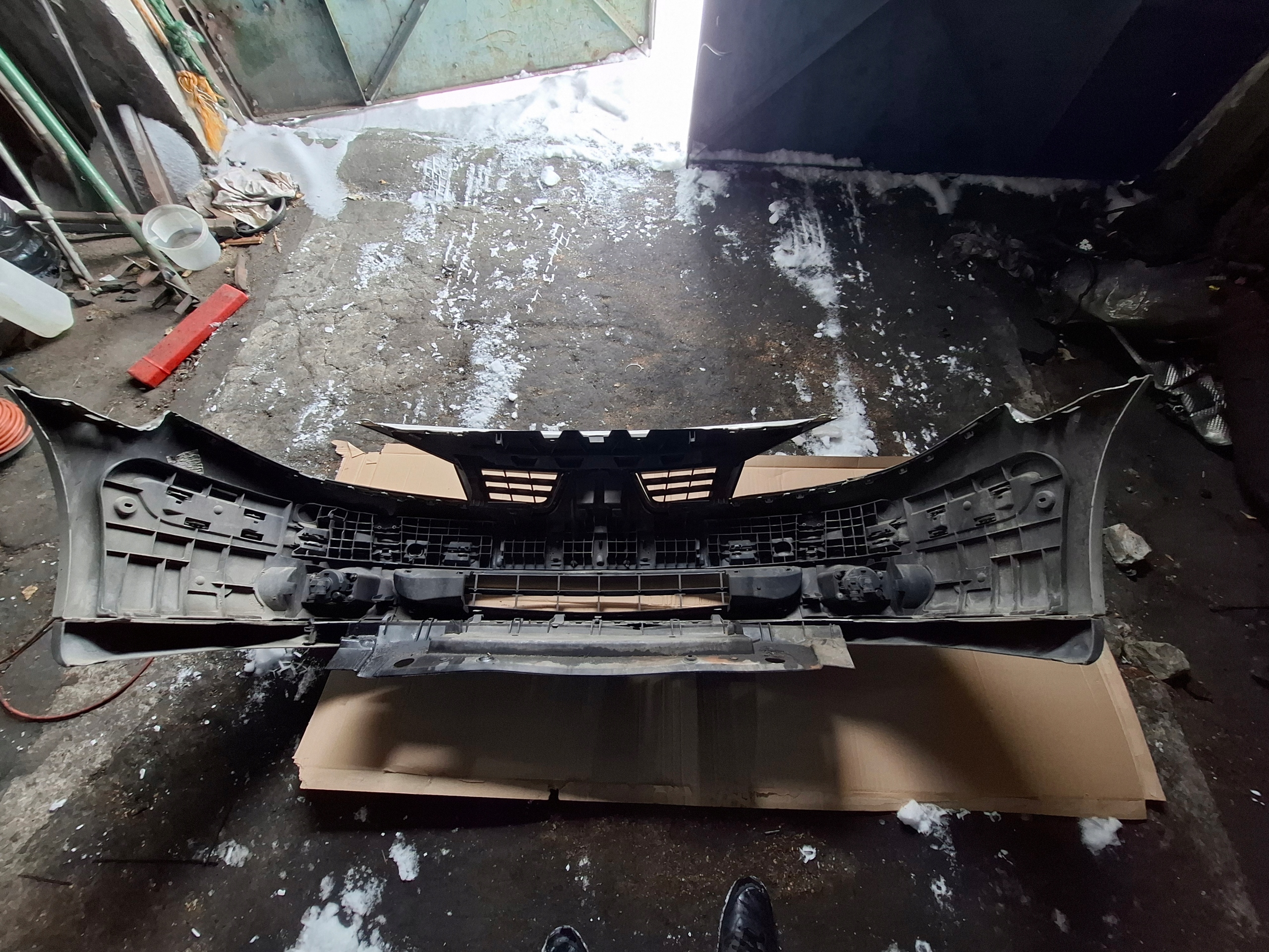 Renault Laguna II 2 lift FL bumper front front 04-07 R. KOD TED69