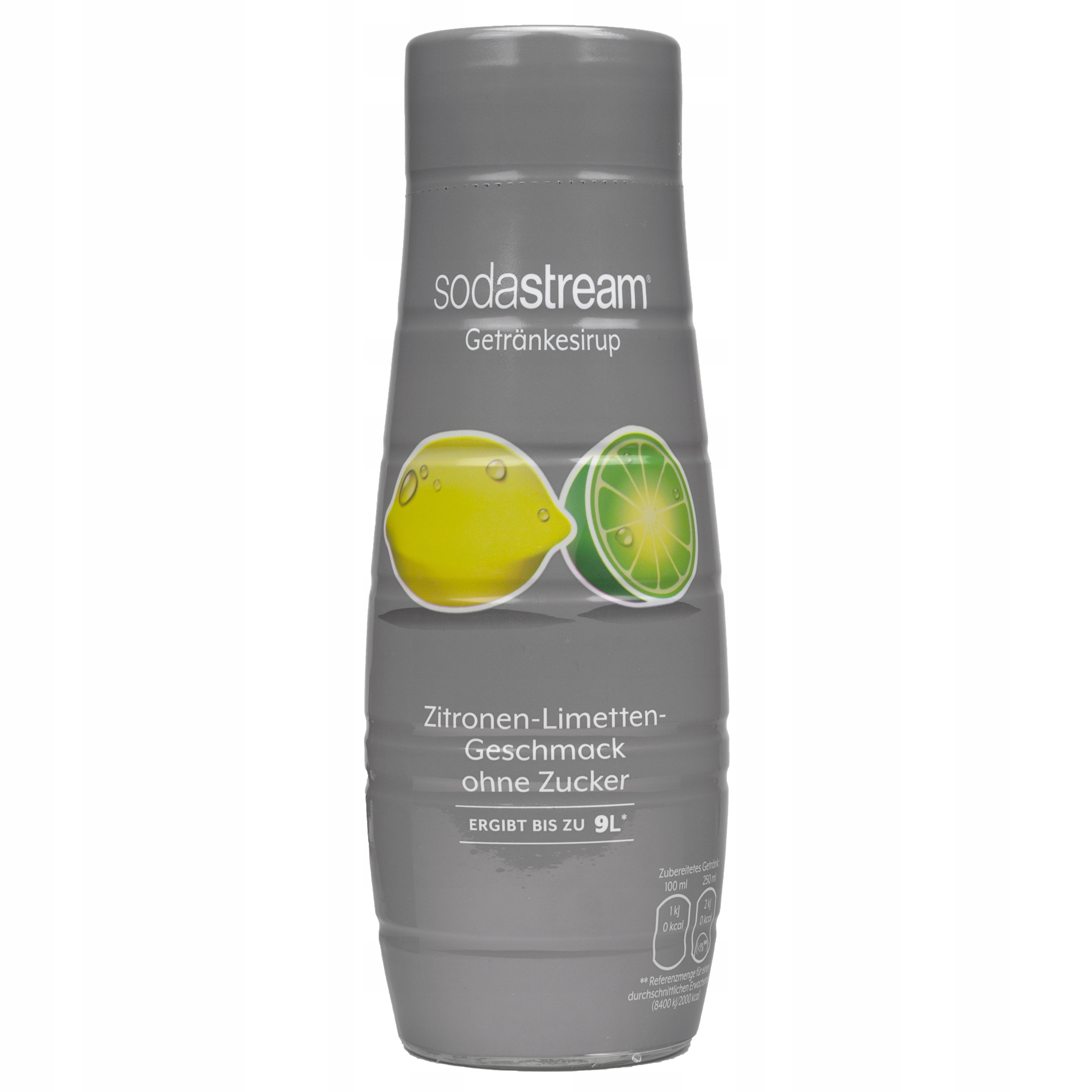 SYROP KONCENTRAT SODASTREAM CYTRYNA LIMONKA BEZ CUKRU 440 ml DO SATURATORA
