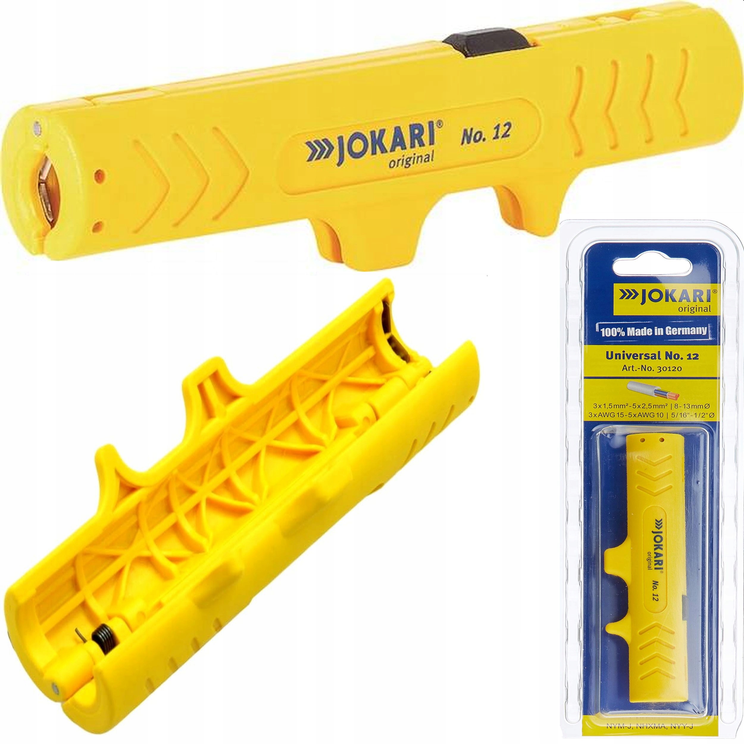 

Jokari Nóż do kabli Ściągacz izolacji 12 Universal