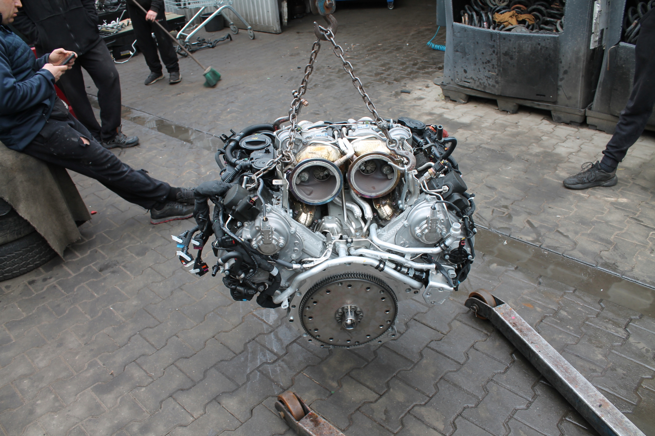 engine complete AUDI RS6 RS7 DYG 4,0 TFSI 6 TYSK