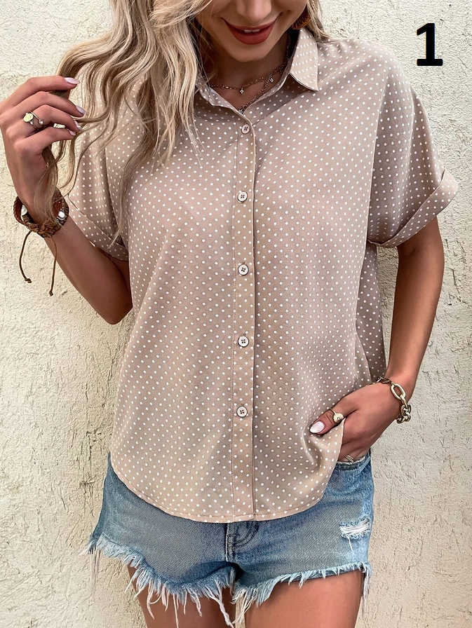 MODNA KOSZULA DAMSKA NADRUK BLUZKA KOLORY XS Marka inna