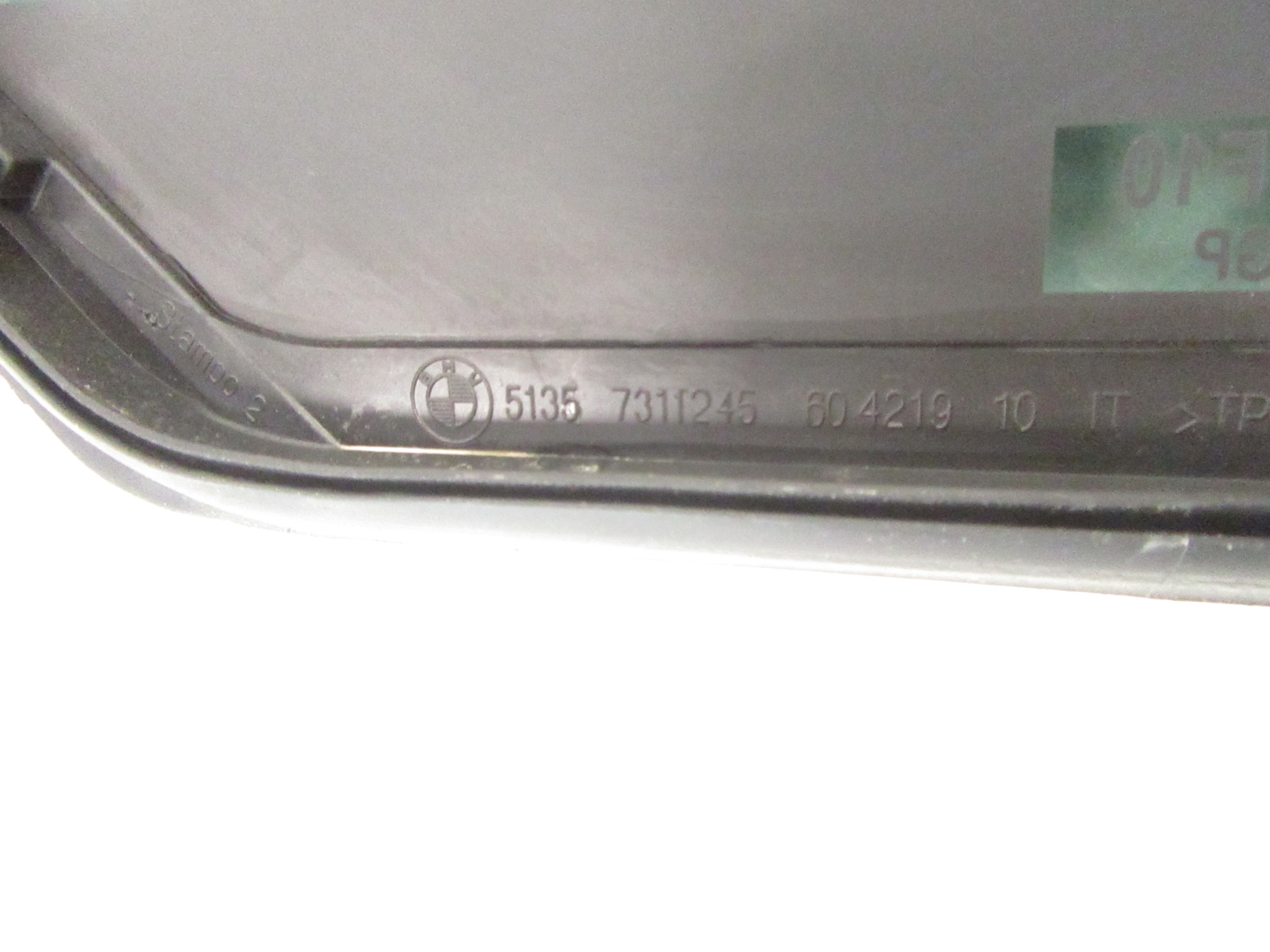 window left left rear part BMW 5 F10 sedan