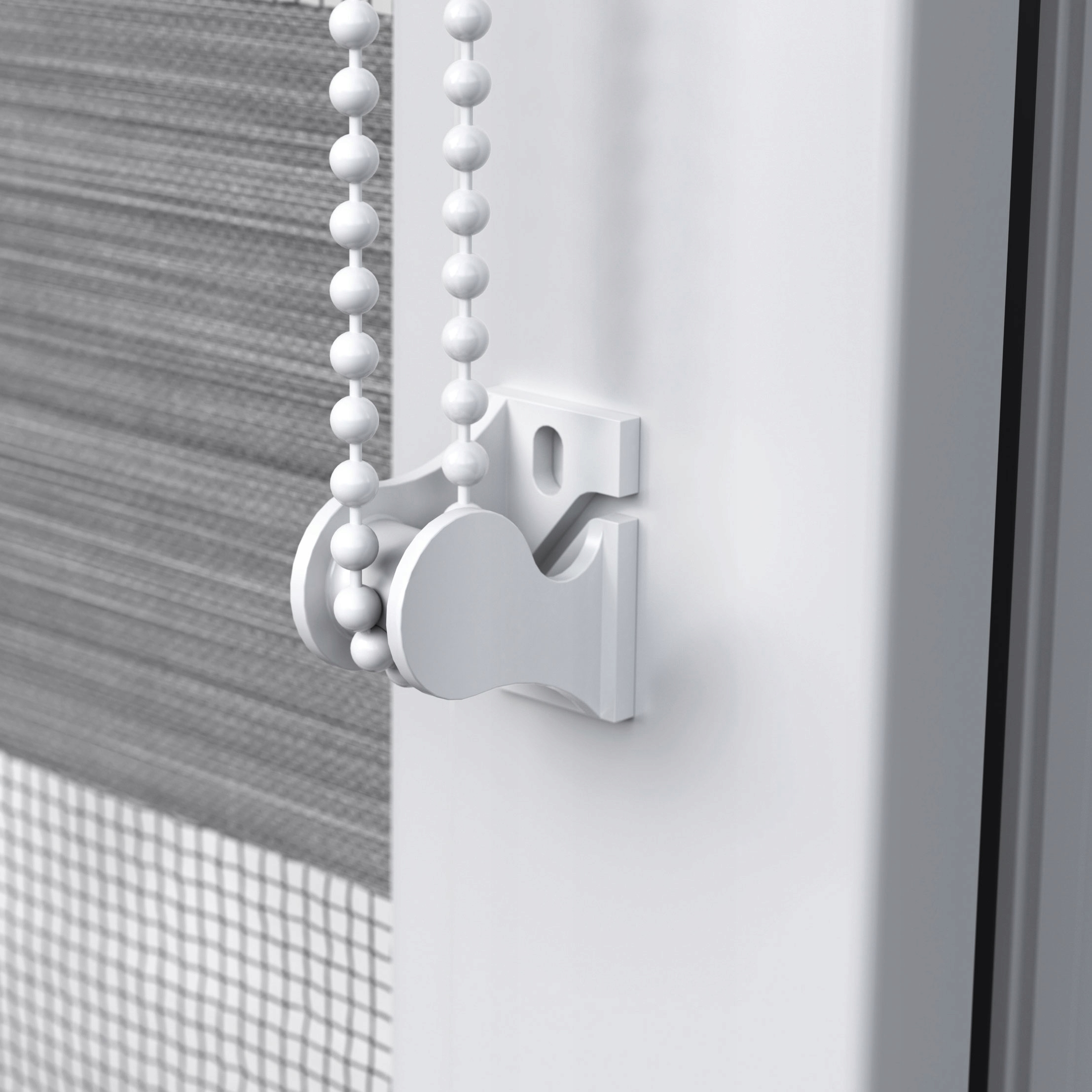 Roleta Dzień Noc LUMA bezinwazyjna + prowadnice i napinacz 91x150cm Stan opakowania oryginalne