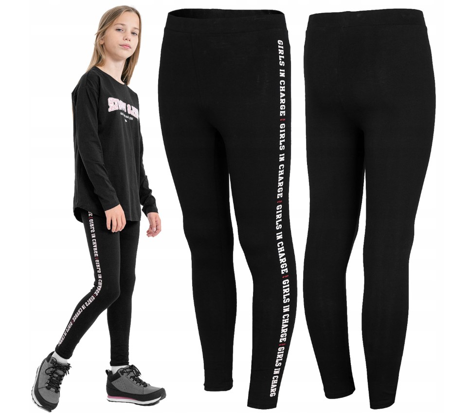 

4F Legginsy Bawełniane Getry JLEG003 > 164