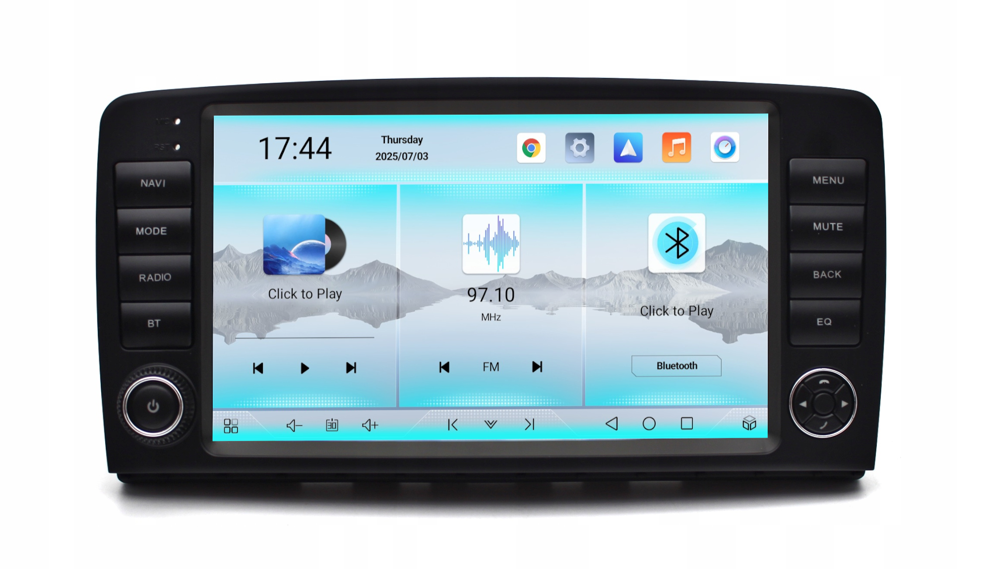 Radio Samochodowe z nawigacją Gps dotykowe Android Mercedes R W251 64GB