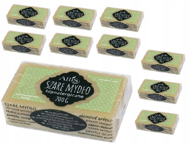 szare mydło hipoalergiczne 200g ATTIS — 5