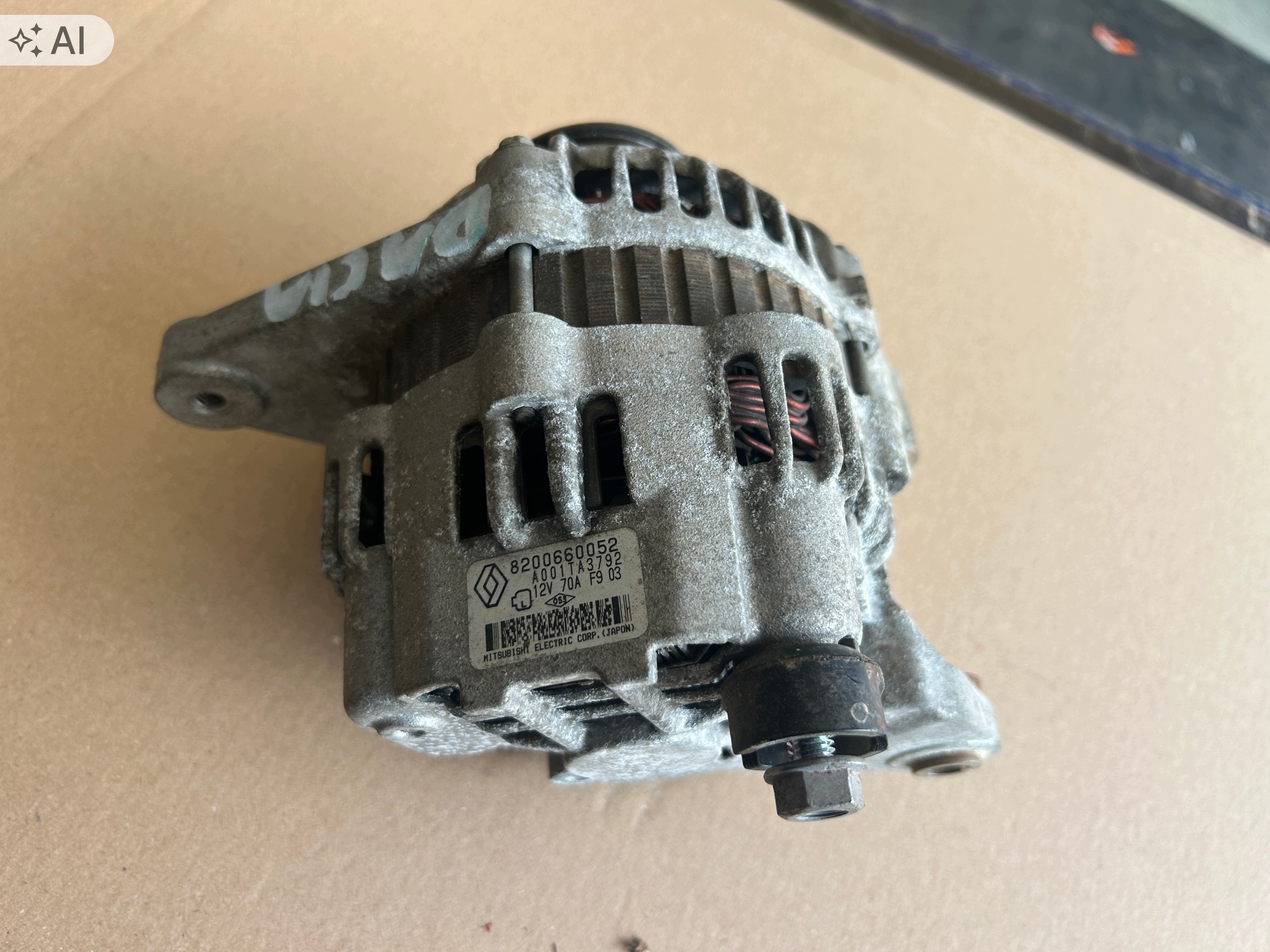DACIA SANDERO and 1,4 16V alternator 8200660052
