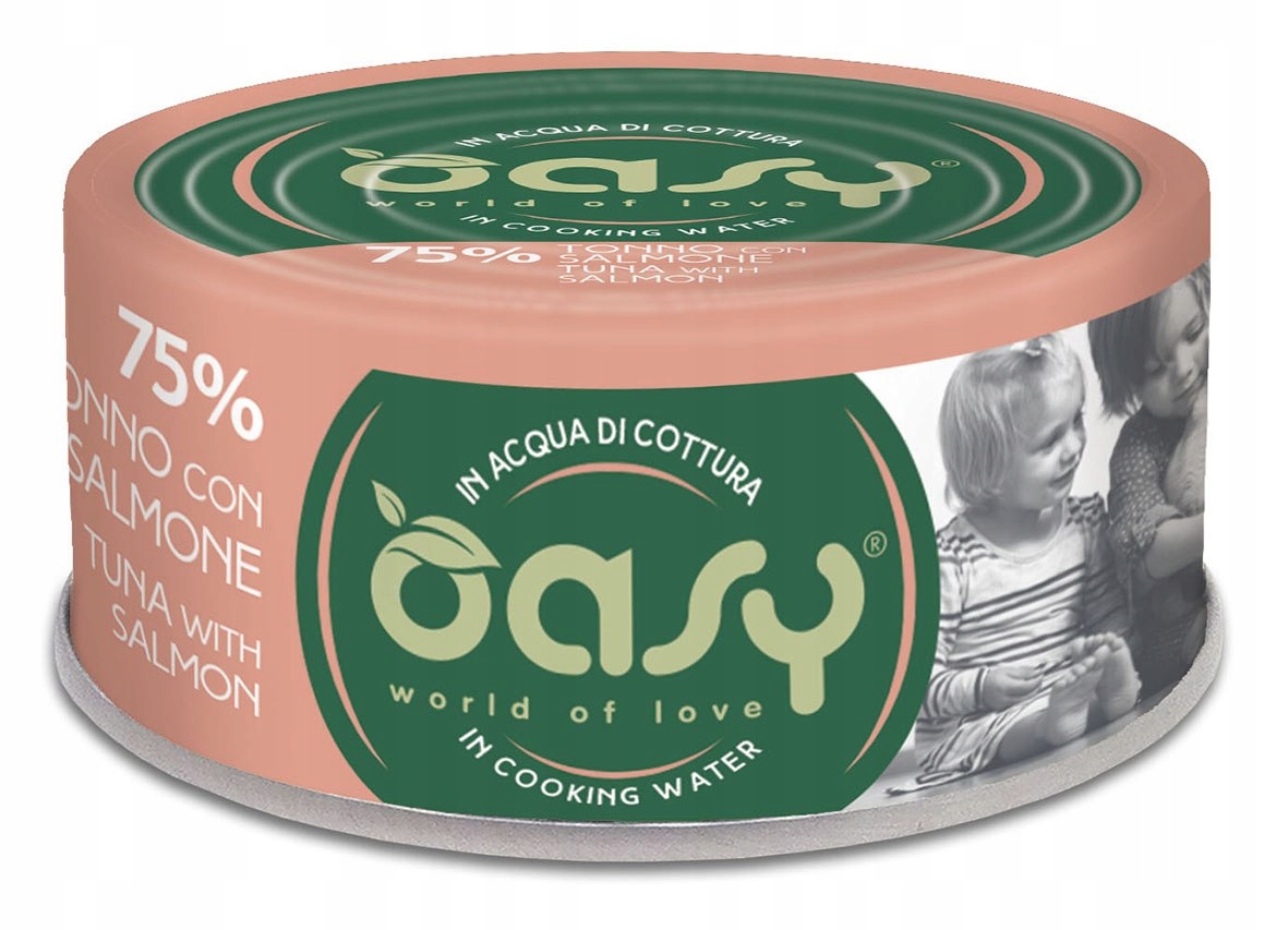 9X Oasy More Love tuňák s lososem 70 g plechovka
