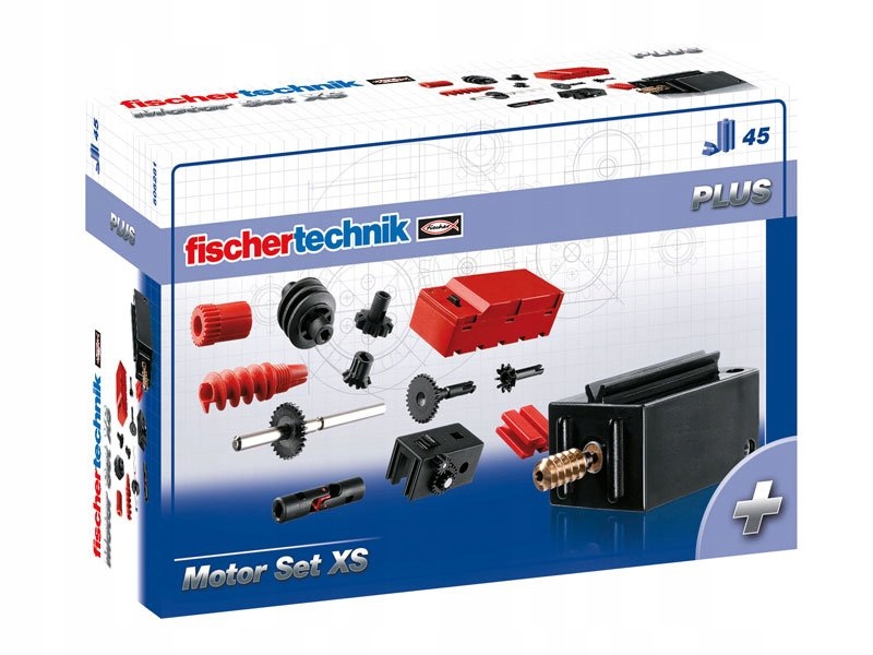 Silniczek do klocków Fischer technic motor set Xs Krk