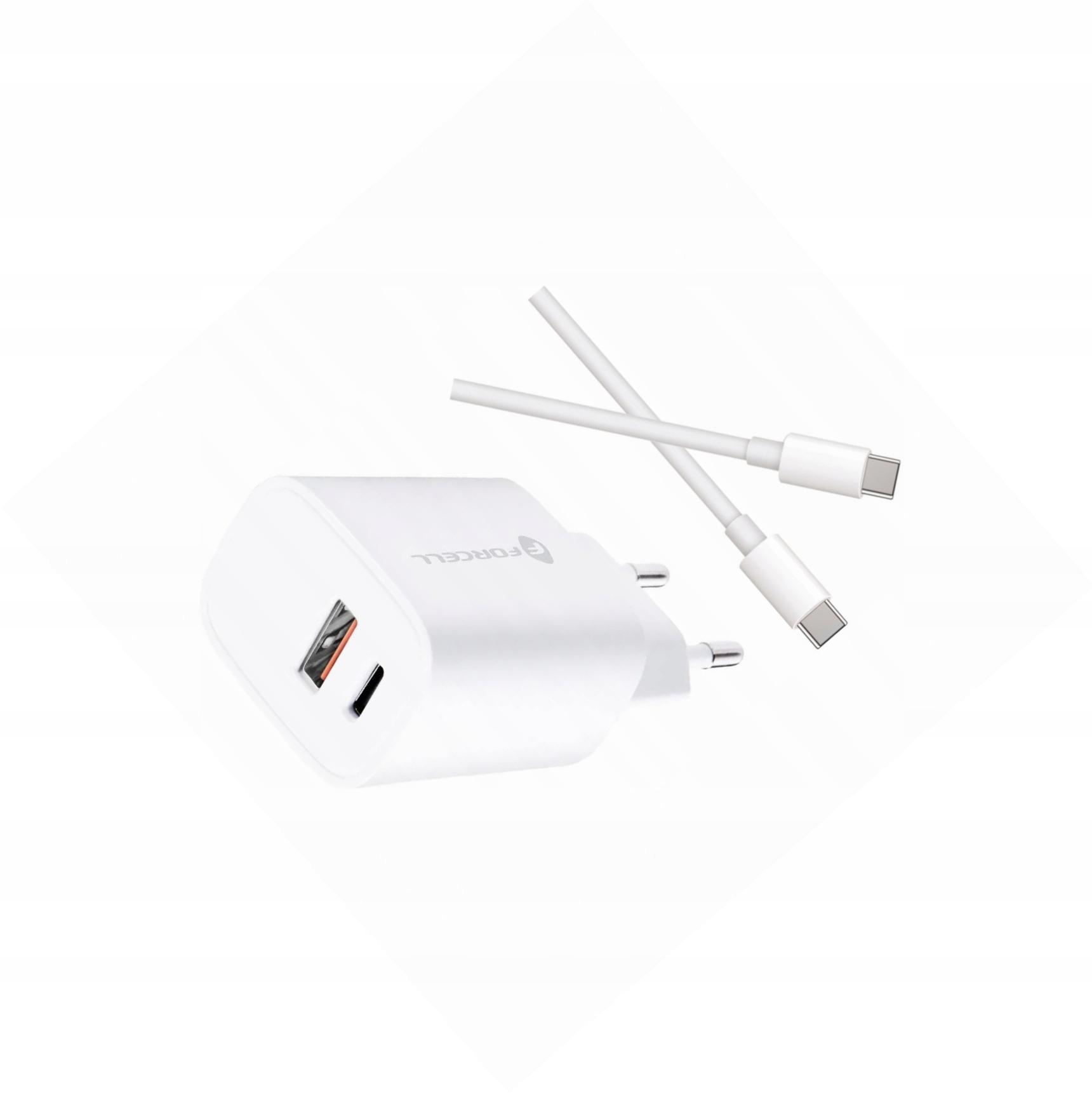 Szybka ładowarka 30W 2 porty z długim kablem 2m do Samsung Galaxy A54 5G
