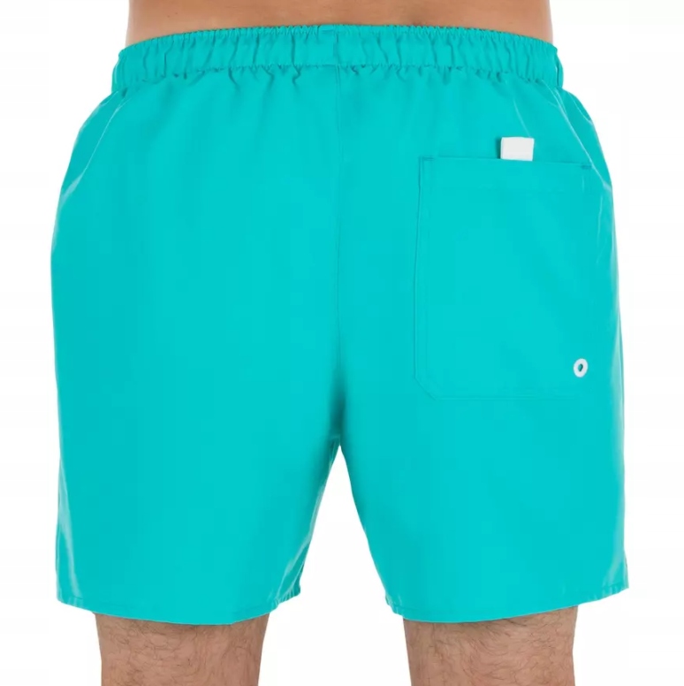 Szorty plażowe męskie Olaian turkusowy L Kod producenta 8383493