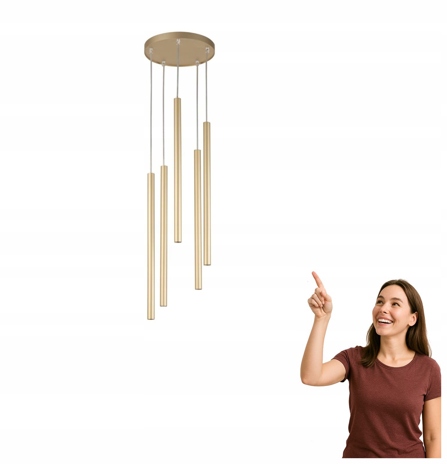 Závesná lampa Sopel 5 33627 Sigma Lighting