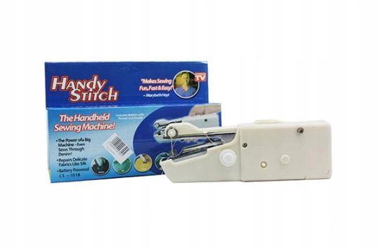 MASZYNA DO SZYCIA MINI RĘCZNA BATERIE HANDY STITCH Kod producenta marec #2523