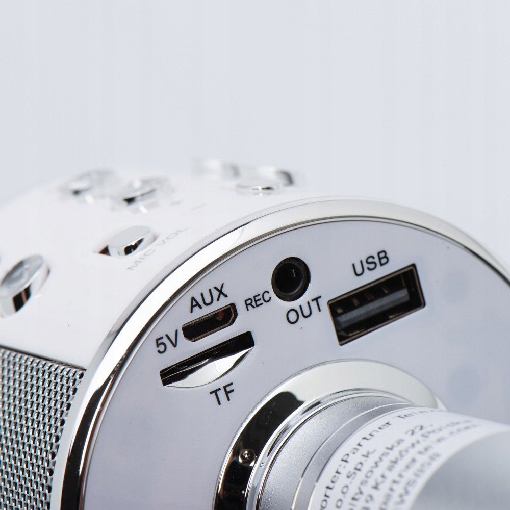 Mikrofon KARAOKE dla dzieci jakość HQ bezprzewodowy głośnik DZIEŃ DZIECKA Rodzaj do karaoke