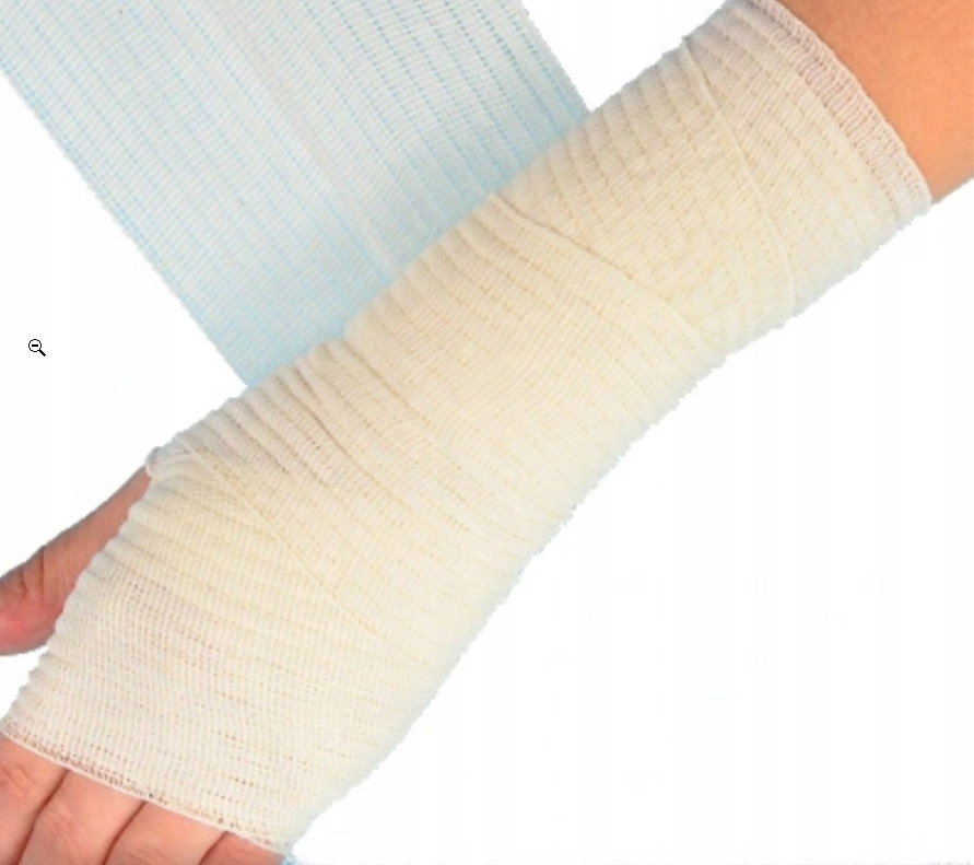 

Bandaż Elastyczny Z Zapinką 15CM X 4M