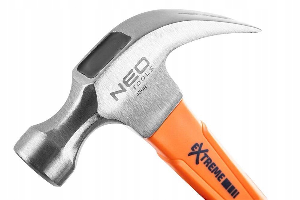 

Młotek stolarski Neo Tools 450 g, włókno szklane