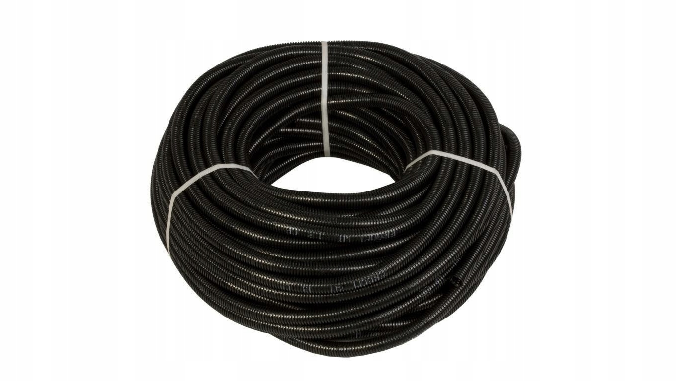 Rura Ochronna Stalowa Pcv Wot 11 Bk Czarna 50m Peszel Ergom E03DK-100301023