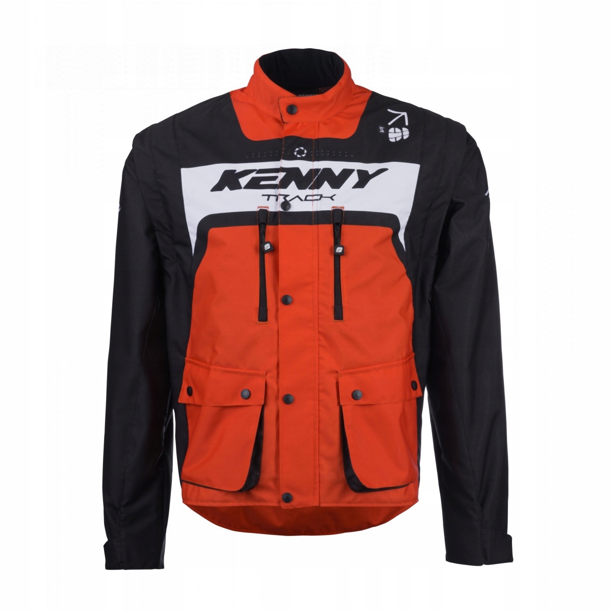 Kenny Racingová Bunda Track Adventure/enduro Čierna/oranžová/biela XXXL