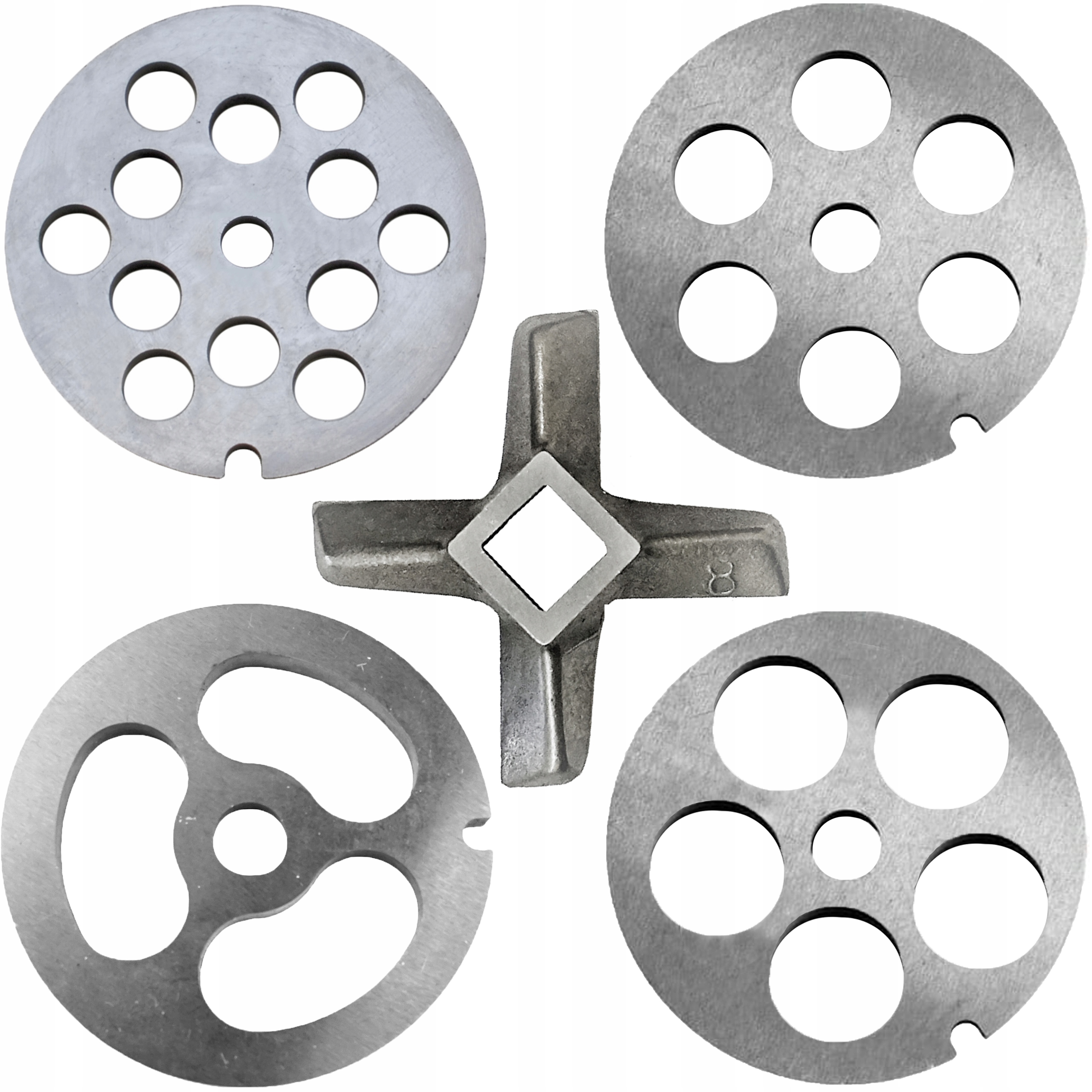 Masážní sada nůžek Sítko Šerpak 8x10 8x13 8x16 strojky Zelmer Smapp