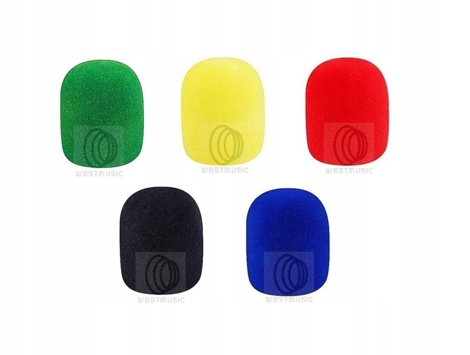 Gąbka na mikrofon - czerwona Marka WM