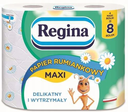 Papier toaletowy Regina Rumianek Maxi 4 rolki x 14 EAN (GTIN) 8004260003261