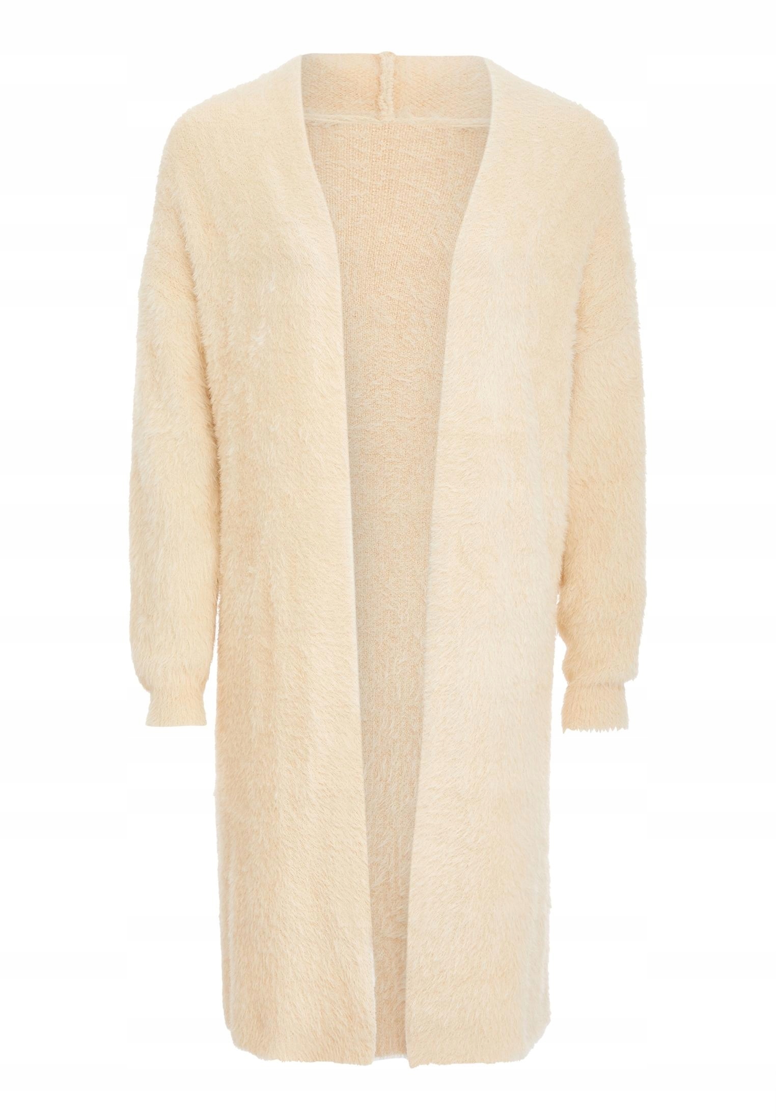 Ciaga damski kardigan - beżowy, M