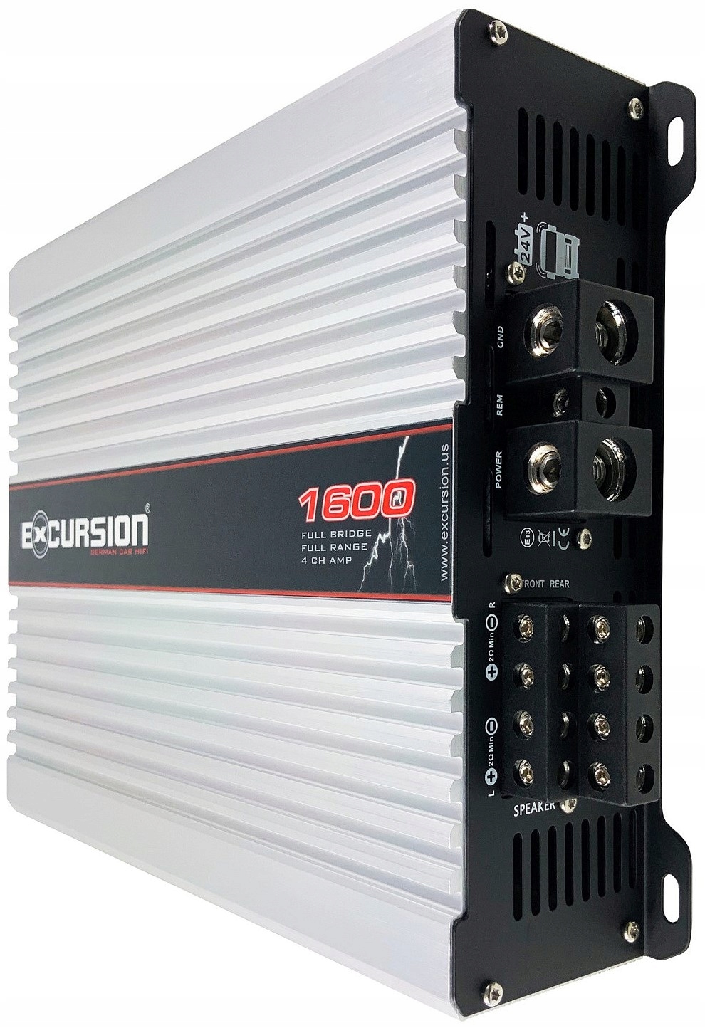 Excursion SXA-55 24 Volt 4-kanálový Zosilňovač 4x250-400W/2x800 Full Bridge
