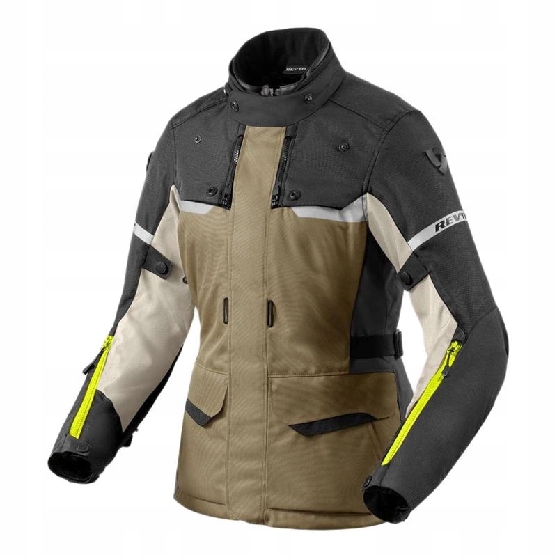 Dámska bunda Revit Outback 4 H2O Lady Green/anthracite zelená šedá
