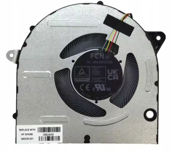 Ventilátor Cpu Hp ProBook 16-AB 16T-AB TPN-W161 Fqwm