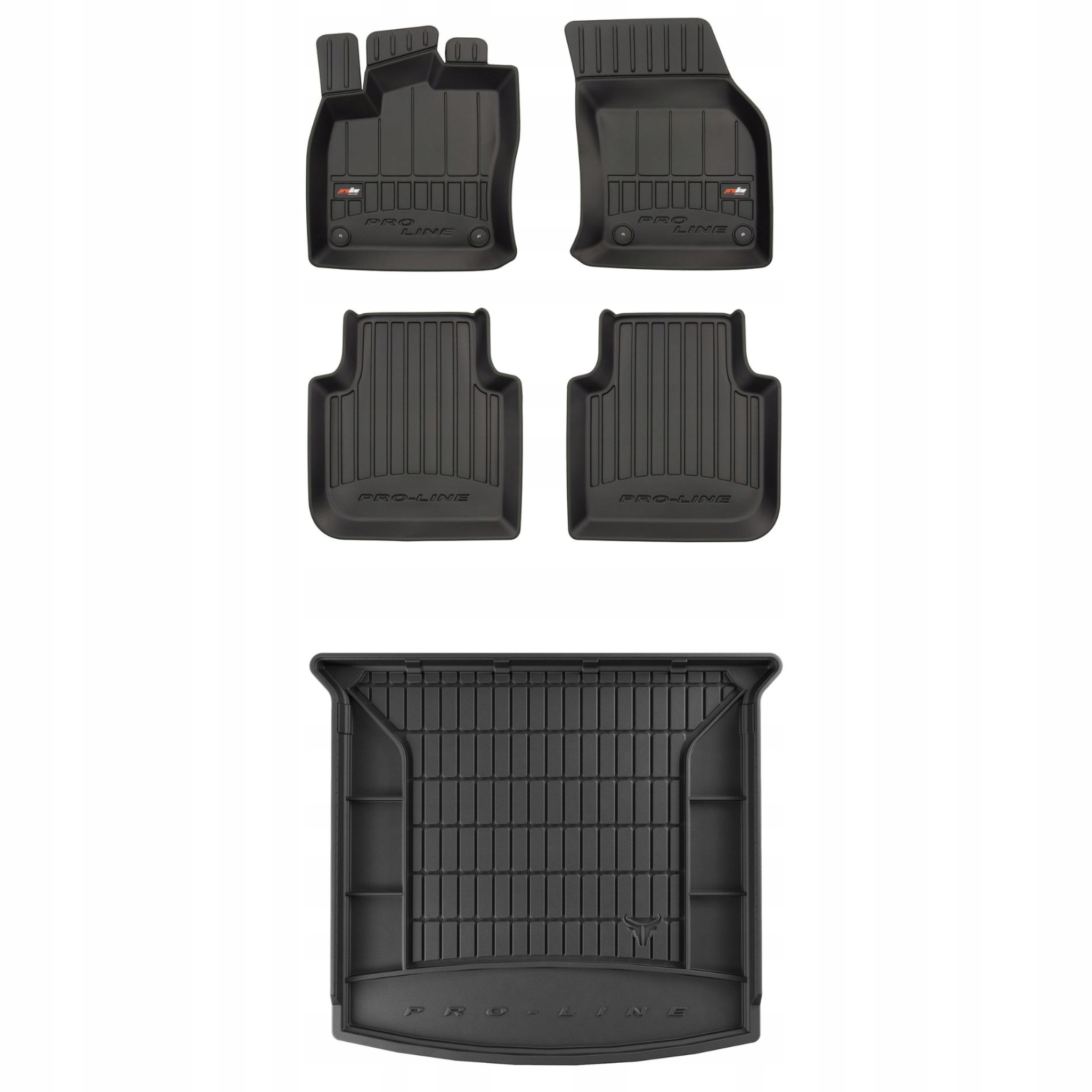 Sada gumových kobercov a rohoží pre Seat Tarraco 18-