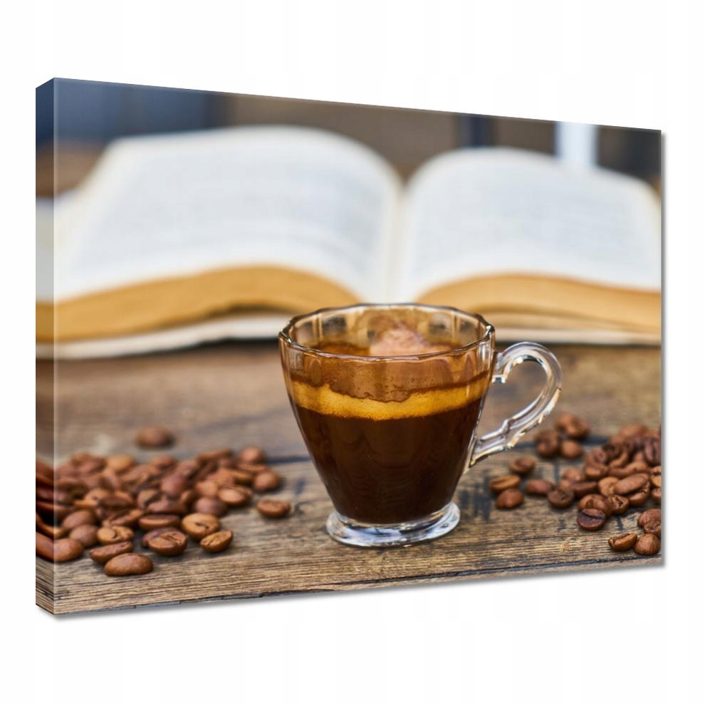 

Obrazy 50x40 Kawa Kawka Coffee Kaffe