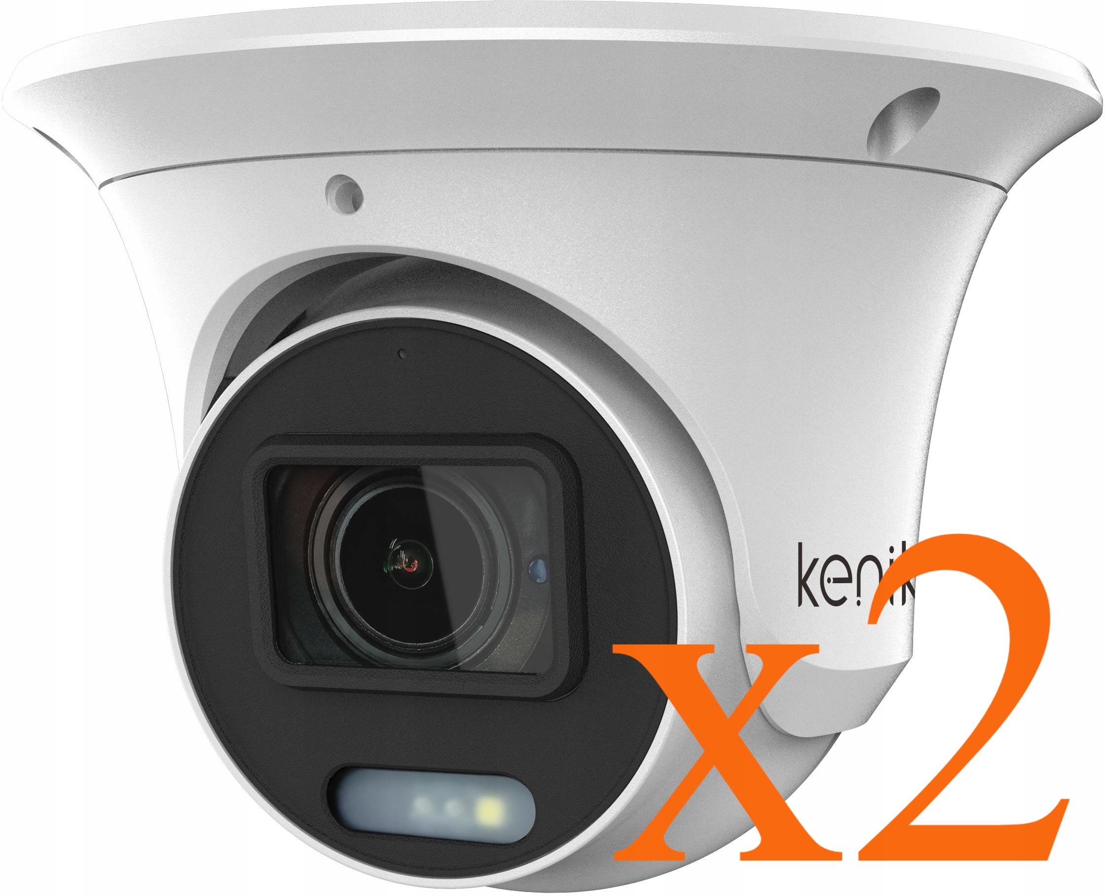 2 x Ip Kamera Kenik KG-8360DZAS-IL Ellektropoint nálepka