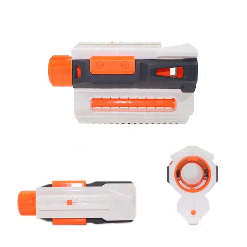 PRZEDŁUŻENIE LUFY DO NERF Z DWOMA SZYNAMI MODULUS Rodzaj pistolety