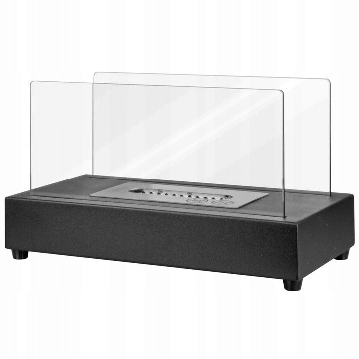 BIOKOMINEK WOLNOSTOJĄCY NA STÓŁ DOM TARAS BIOETANOL CZARNY QLIMA FFB 105 Waga produktu z opakowaniem jednostkowym 2 kg