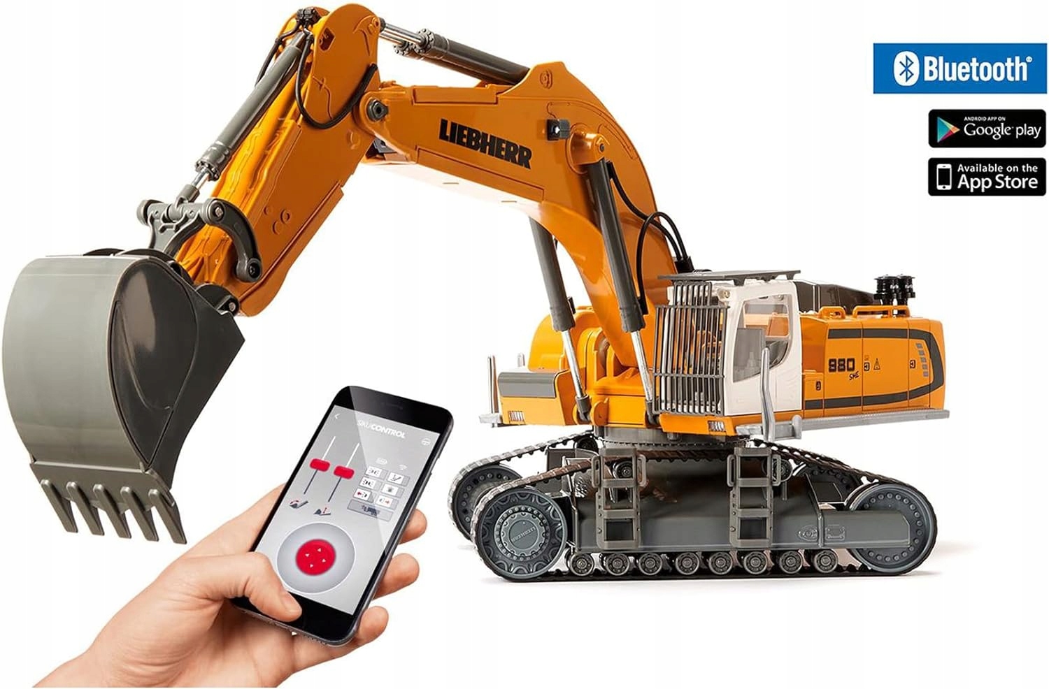 Siku Control 6741 Liebherr R980 SME koparka gąsienicowa aplikacja Bluetooth Kod producenta 6741